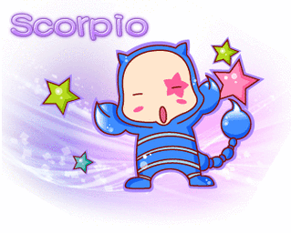 天蝎座卡通图