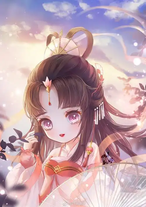 「古风q版」作者: 叶紫紫 - 堆糖,美图壁纸兴趣社区