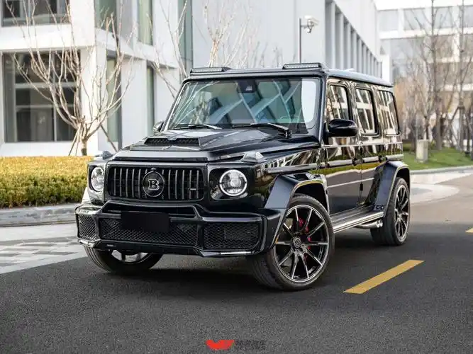 21年12月上牌 奔驰g500 黑外棕内 全车博速套件 行驶17800公里#奔驰