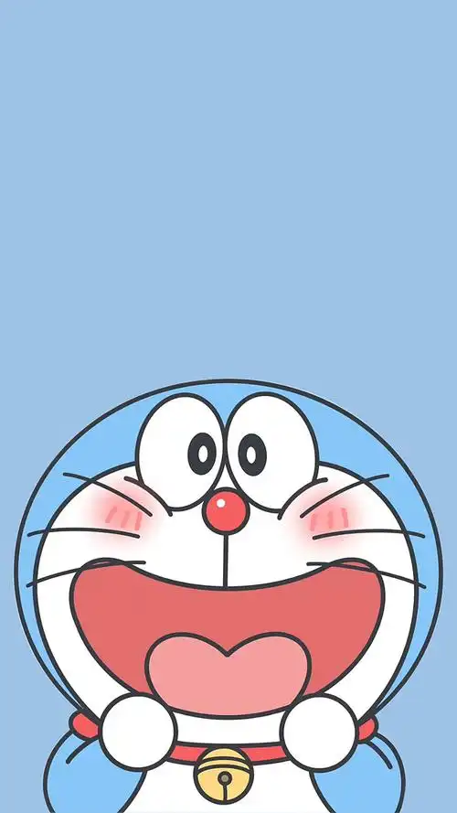 蓝胖子手机壁纸