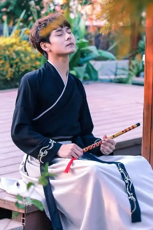 古装公子帅气飘逸男装仙气汉服情侣民族服装