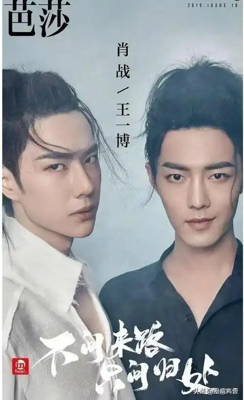 肖战王一博杂志封面(肖战王一博杂志封面照)