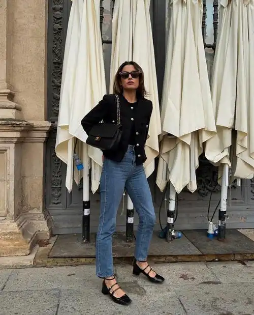 时尚博主穿什么##时尚街拍#欧美时尚博主的近期穿搭look更新|质感