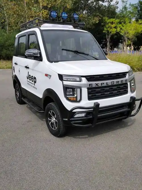 供应一万元小电跑4人座纯电动轿车焊接扎实