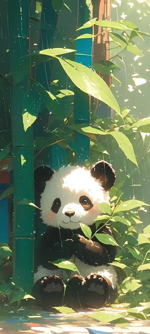 手机壁纸|可爱动物插画壁纸,高清原图分享!