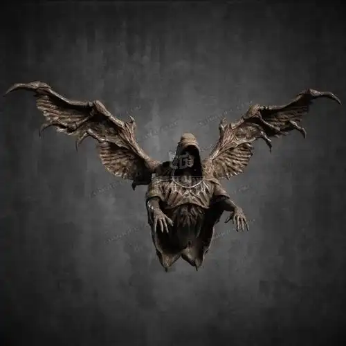 中世纪部件 魔幻 复古 摆件 雕像 恶魔 鬼