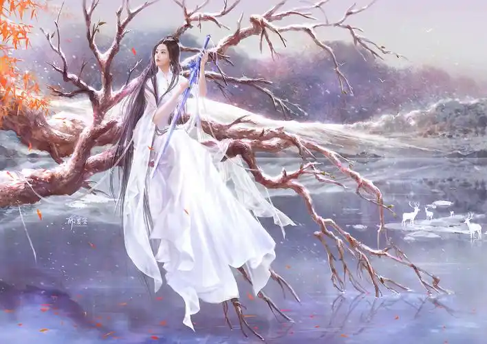 诛仙女主 陆雪琪 作者:布言空 插画 - 堆糖,美图壁纸兴趣社区