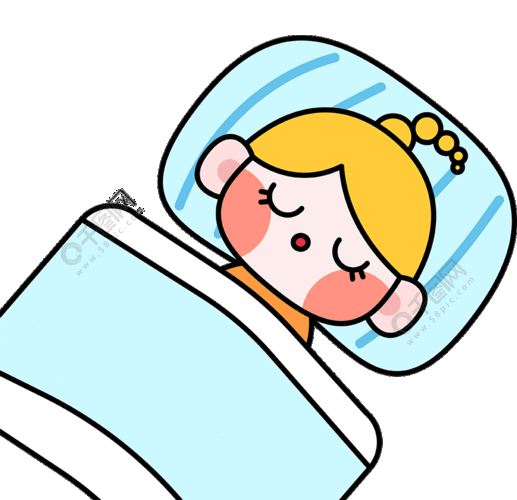 gif黄小辫儿可爱少女表情包