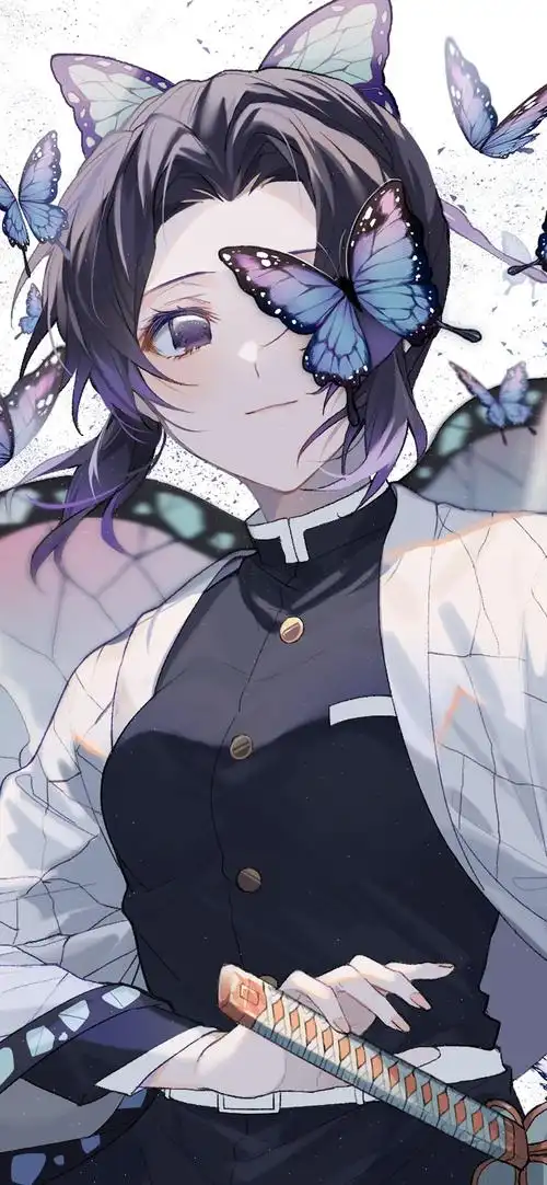 鬼灭之刃人物插画高清手机壁纸