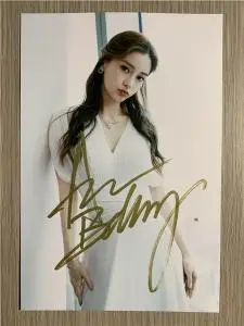 明星签名照亲笔杨颖