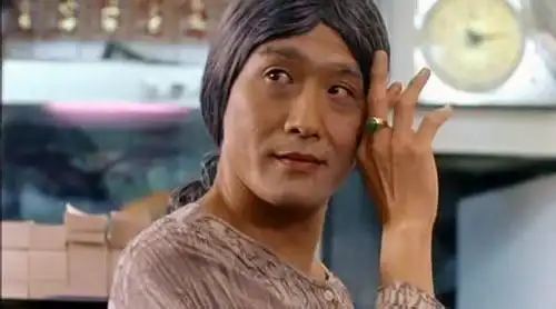 香港大牌男明星搞笑男扮女装造型(一)