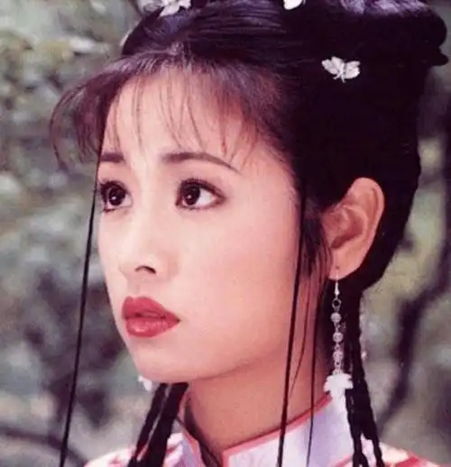 林心如在《还珠格格》中所扮演的夏紫薇,文质彬彬