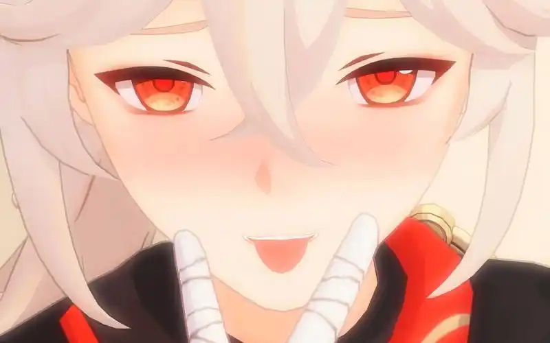 《吐舌头的万叶》