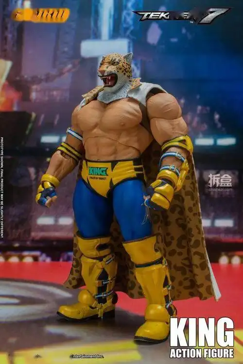 stormtoys铁拳7king豹王国王112可动人偶6寸兵人