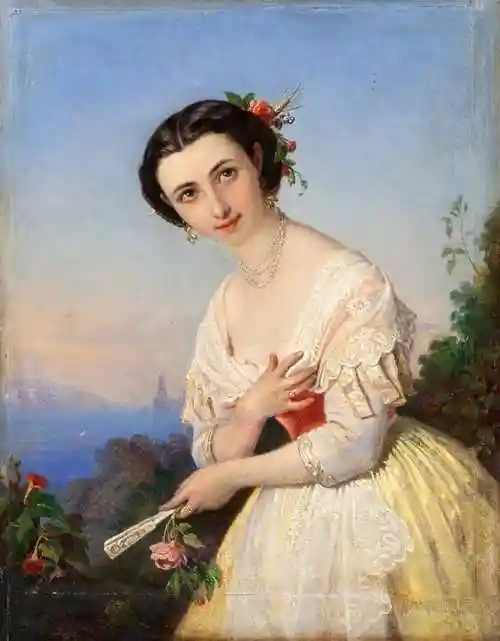 欧洲艺术家绘画作品欣赏——俄罗斯画家pimen nikitich orlov