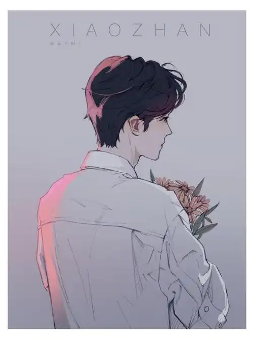 「壁纸」肖战手绘高清壁纸头像:愿善良的你被这个世界温柔以待!