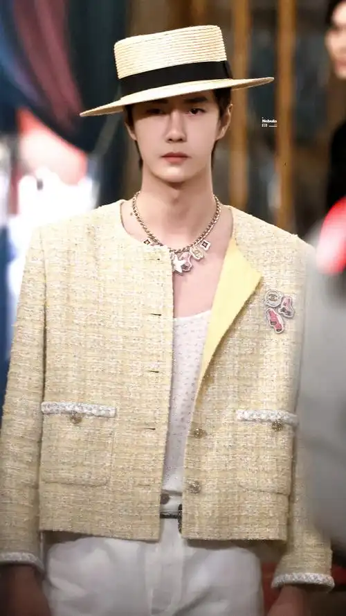 gq出图了##王一博穿搭解读##王一博