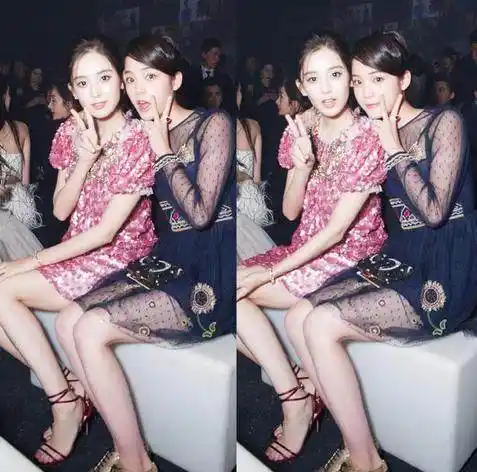 娜扎迪丽热巴意外同框,胖迪一个背影秒杀娜扎!