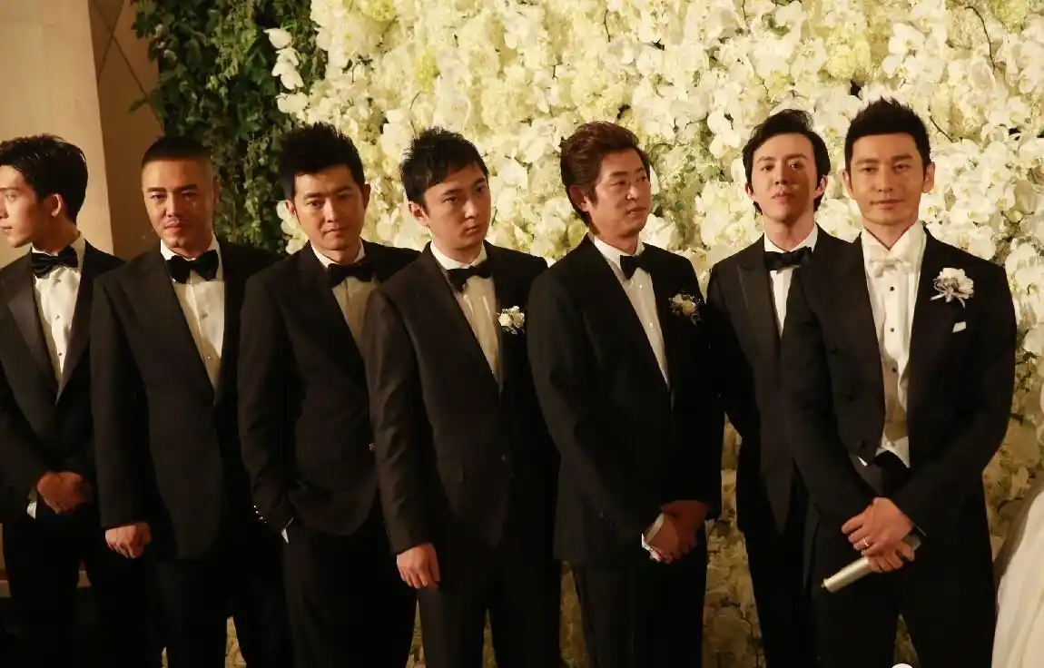 娱乐圈三大帅气伴郎团,彭于晏参加了两个!网友:袁弘那次最帅!