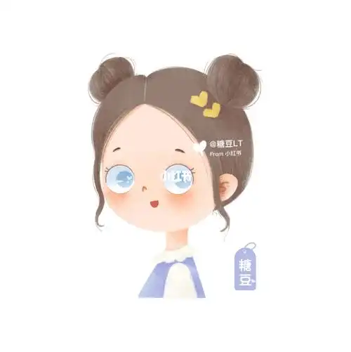 头像团练第七课啦——双丸子头_丸子头_头像_插画师_古风_我是原创