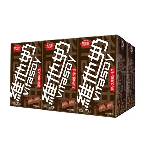 维他奶 巧克力植物蛋白质豆奶 250ml*6盒 整组