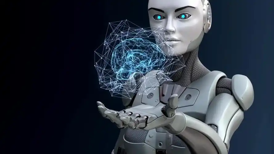 高科技未来科技智能ai人工大脑机器人