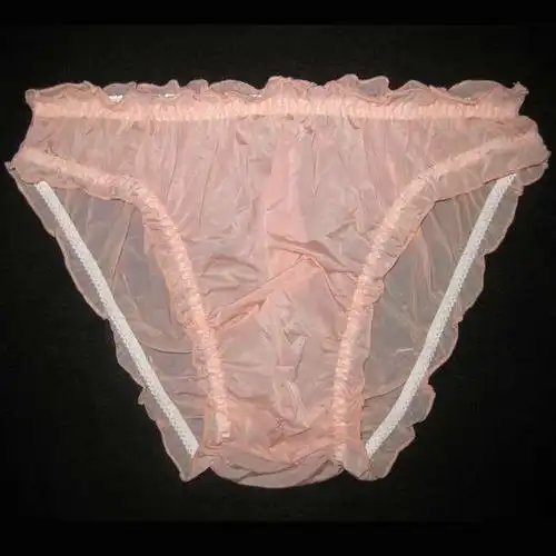 男士蕾丝三角裤超薄全透明内裤女性化裤头性感日常舒服底裤变装潮