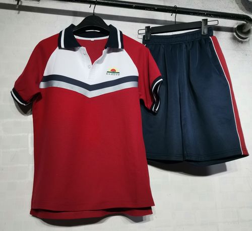 遵化市阳光燕山校服小学初中夏季校服支持来图定制一件起订定做