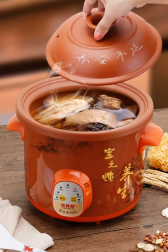 全自动养生煲汤锅小电炖锅紫砂锅家用宝宝慢炖熬煮粥神器迷你陶瓷