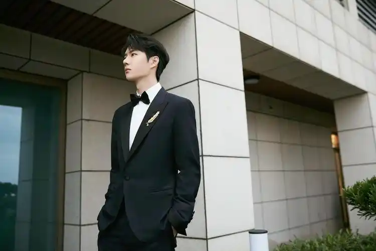 王一博西装绅士范写真