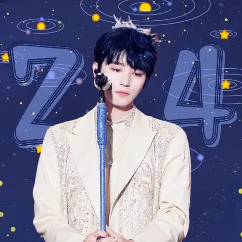 王俊凯0921生日快乐#王俊凯24岁生日blue版头像 版头p1.圆形头像p2.