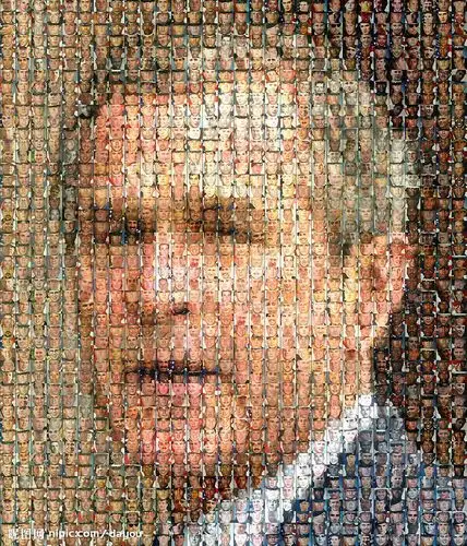 请高人指点,如何能实现多张照片合成一张图的效果,谢谢!如图所示