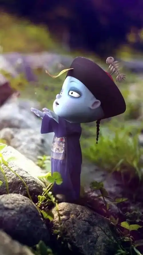 小僵尸图片,小僵尸(呆萌可爱小僵尸高清手机壁纸)