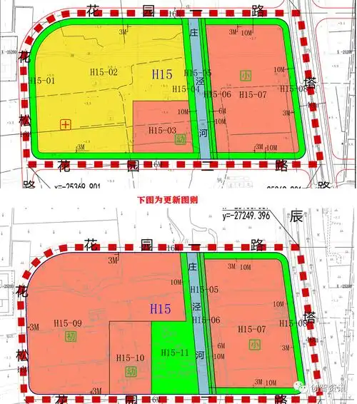 对角)辰塔路,花园路地块而对面的松江看守所,参考松江区之前发布规划
