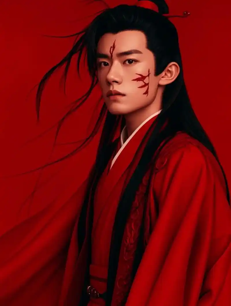 很有感觉,不拍古偶可惜了#易烊千玺 #红衣古装 #这绝美的宿 - 抖音