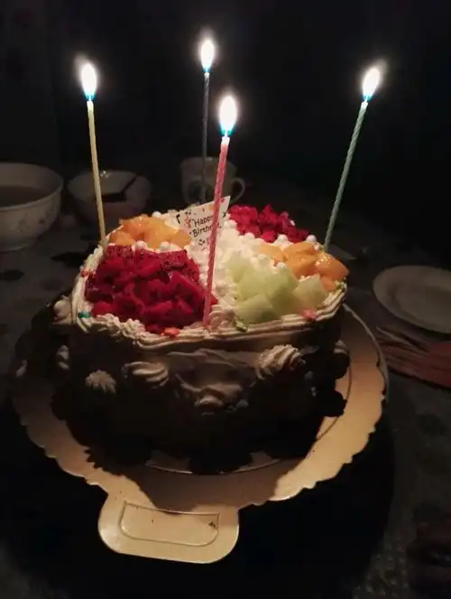 点上蜡烛就可以过生日了