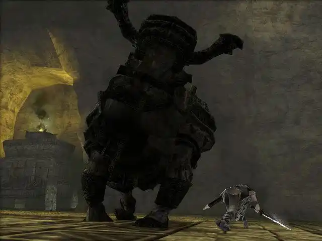 新浪游戏_ps2《旺达与巨像》中文版游戏画面