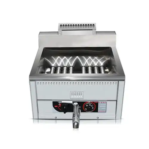 商用炸锅单缸燃气炸炉台式油炸锅油条机薯条油条鸡排炸炉 液化气