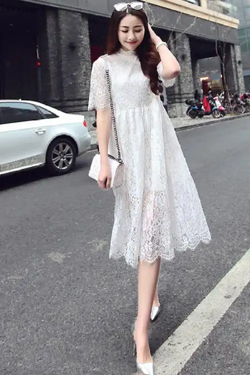 非常唯美浪漫的蕾丝连衣裙,很有宫廷复古气… - 堆糖,美图壁纸兴趣社