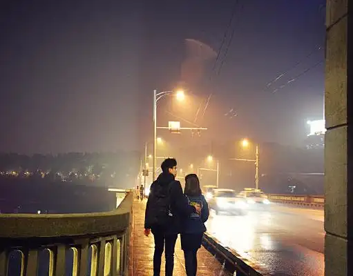 的情侣午后草地上的休息食堂工骑单车的情侣背影红树林骑车的情侣牵手