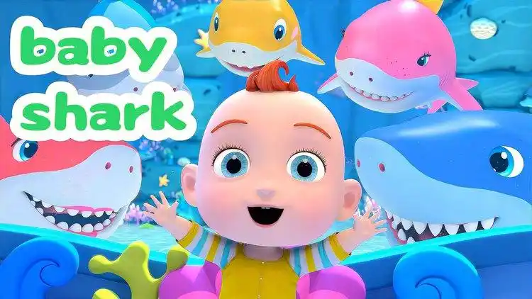 鲨鱼宝宝 baby shark_网易视频