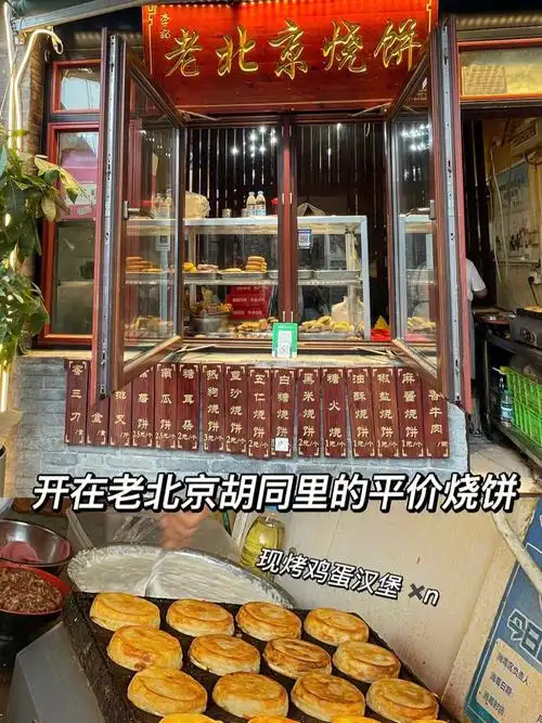 北京探店266珠市口李记老北京烧饼