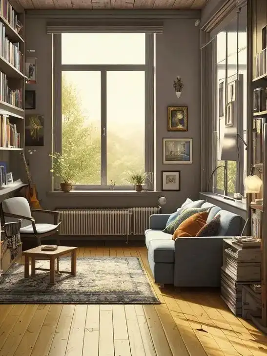 非摄影,ai美图,阳光照进窗户.光线太逼真了nice#唯美意 - 抖音