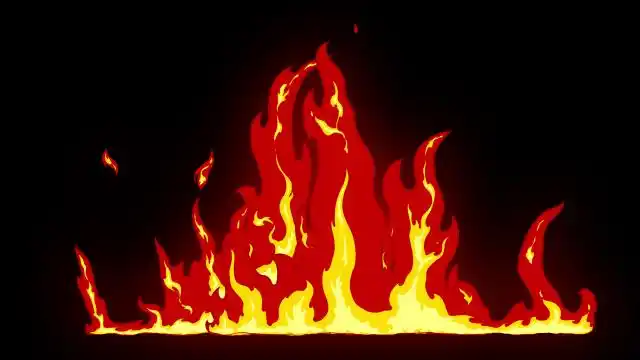 150个4k高清动漫卡通火焰烟雾能量电流爆炸转场mg元素包prae动画模板