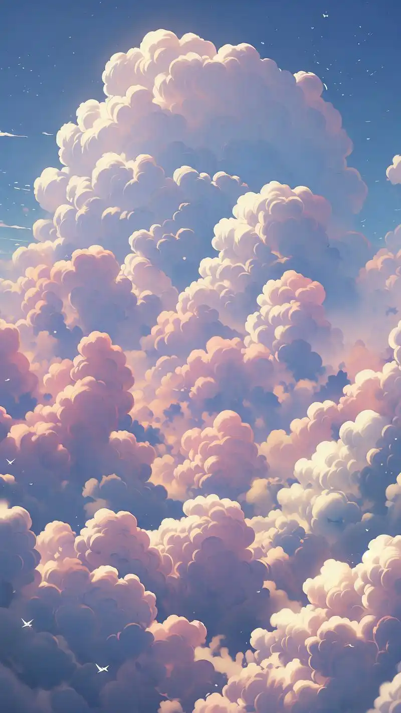 让心情变得美美哒🌤️ 亲们,快来看看这些云朵壁纸吧!