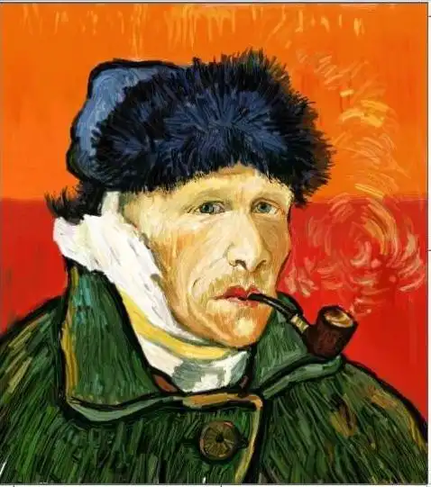 一双印着梵高头像的女鞋的烦恼(美篇诗词大会) - 美篇