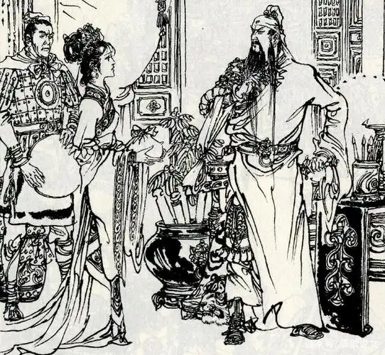 民间传奇:关二爷月下斩貂蝉