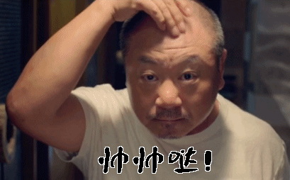 有完没完范伟帅帅哒整理发型gif动图_动态图_表情包下载_soogif