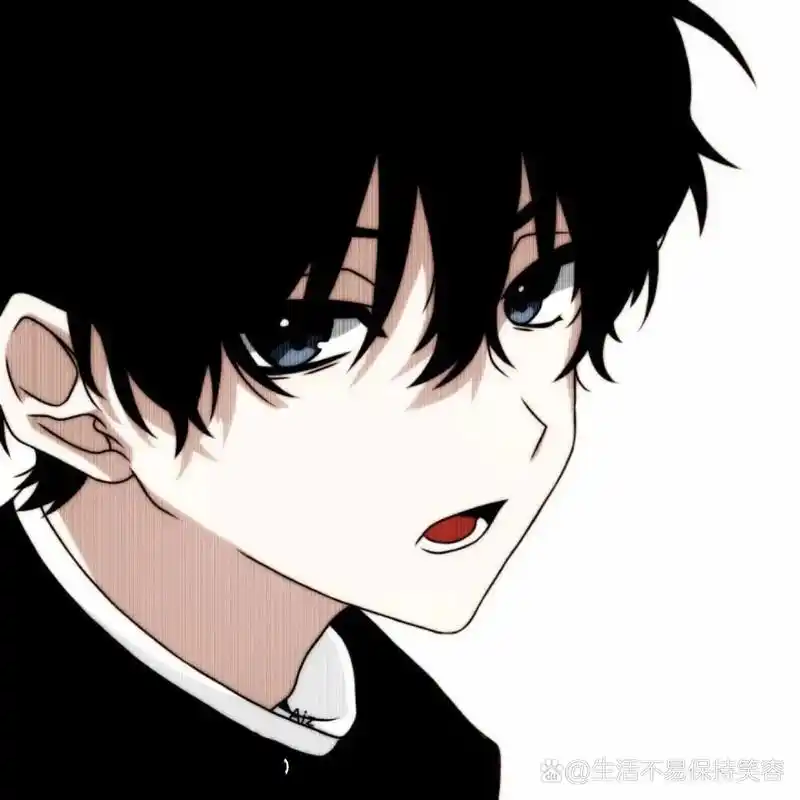 高冷痞帅卡通男生动漫头像