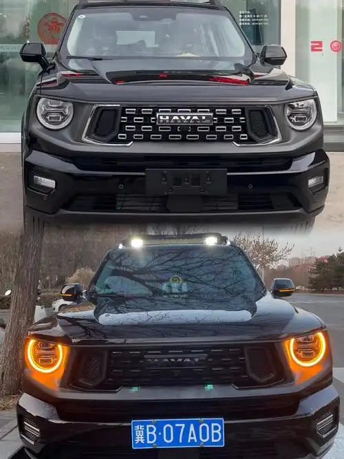 哈弗大狗改装前后对比图_哈弗大狗社区_易车社区